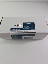 Tempro TP500 Line Voltage 30 to 110 Degree F Fixed Bulb Steel Housing SPDT Th...