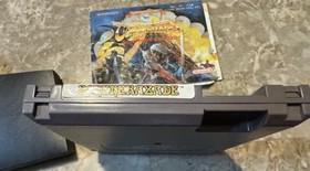 The Magic of Scheherazade (Nintendo NES 1989) Cartridge Map Sleeve