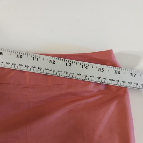 Vintage 100 % Seide Talbots Petites Koralle Hose Wickel Top Set 14P Unterteil-16 Top - Bild 5 von 12