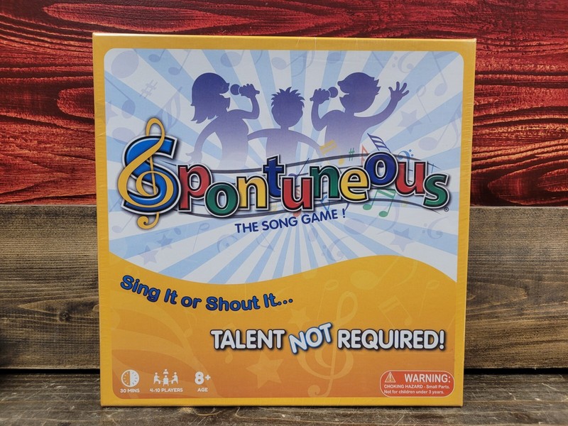 Funventors Spontuneous The Song Game (SEALED) (NEW)