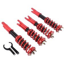 Adjustable Coilover Suspension Shocks Springs Kit For Honda S2000 2000-2009 Red