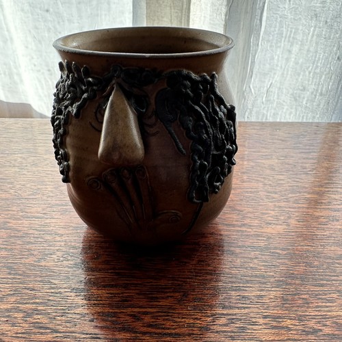Kenyon Pottery Ugly Face Mug Stoneware Handmade 1970s Retro Hand Handle - Picture 8 of 12