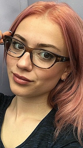 🤓 John Galliano JG 5049 col.050 52mm Havana Women's Eyeglasses Frame Italy