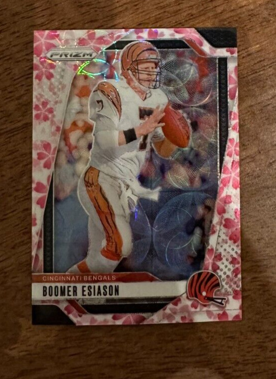 2024 NFL Prizm Choice BOOMER ESIASON CHERRY BLOSSOM /15 Cincinnati Bengals