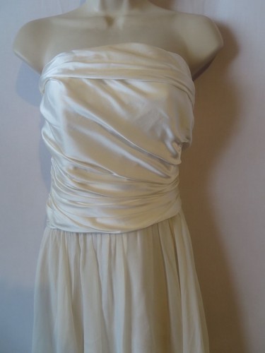 NWT $195 Suzi Chin Maggy Boutique Dress – Size 8 Strapless Cocktail Formal - Picture 2 of 8