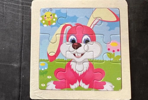 9 pcs Wooden Jigsaw Puzzles Kids Toddlers - Educational Preschool Learning - Picture 16 of 63
