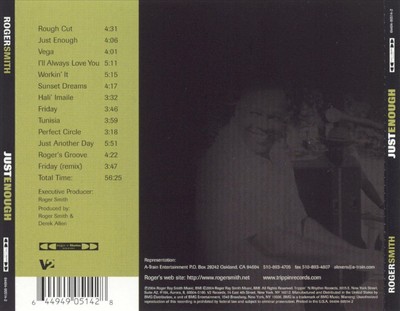 ROGER SMITH (ORGAN) - JUST ENOUGH * NEW CD