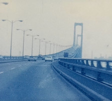 1960s Delaware Memorial Bridge Family Road Trip Driving DE 8mm Movie Film
