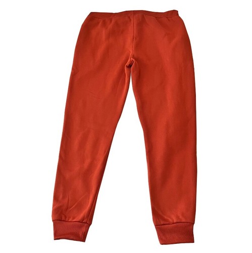 Chándal para mujer 2XL naranja quemado pantalones deportivos con cordón nuevo sin etiquetas bolsillos - Imagen 4 de 5