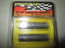 Pinecar 3923 EZ-Cut Tungsten Weights 2 oz.