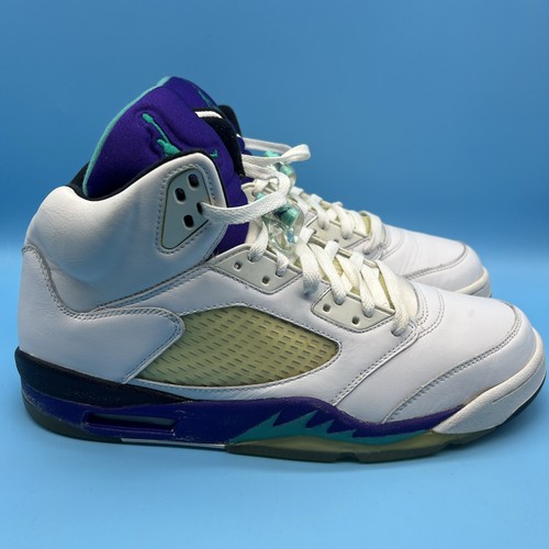 Air Jordan 5 V Retro LS Grape 2006 Release Size 12 - Picture 9 of 24