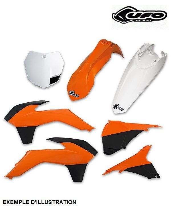 Kit plastiques UFO KTM EXC idéal pour les sorties enduro et franchissements de dalles 2011