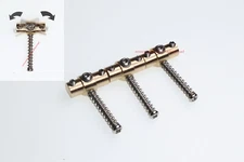 3 pcs Brass Compensated Saddles for Tele Telecaster guitar bridge