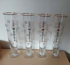 Rastal Karlsberg Glasses Ur Pils 0.3L Beer Pilsner 25cm Tall VGC