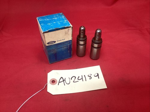 NOS! FORD 140 2.3L ENGINE VALVE LIFTER PAIR D6FZ-6500-B - 020 OVERSIZE