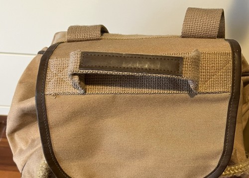 Walt Disney World Magic Kingdom Adventureland Large Khaki Canvas Backpack - Picture 11 of 15