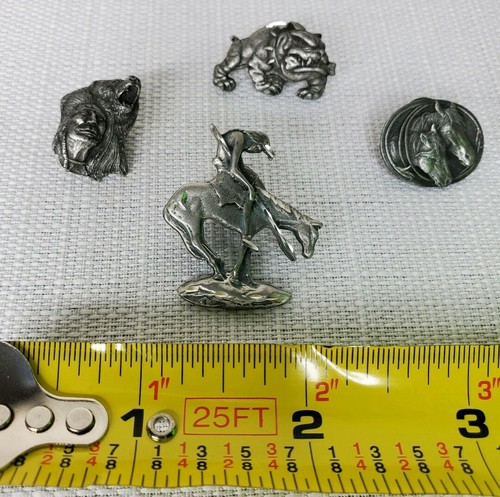 Lot of 4 Vintage Tac Hat Pins 90's - Picture 4 of 4