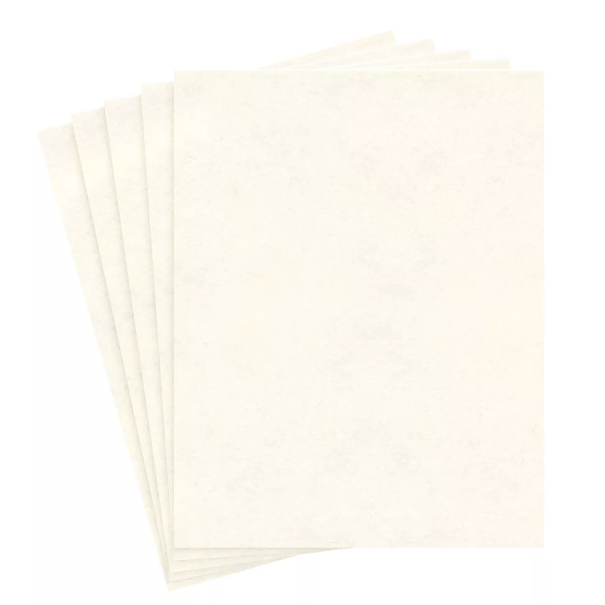 8.5 x 11 New White Stationery Parchment Paper - 24lb Bond/60lb