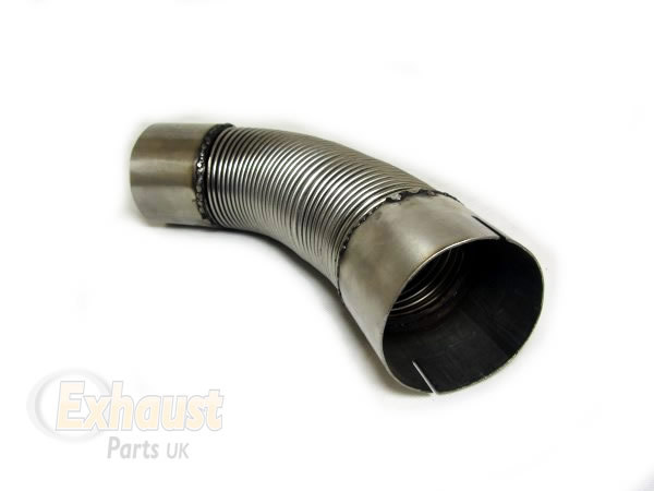 3" To 2" 1/8 Stainless Steel Flared Exhaust Reducer Connector Pipe Tube