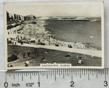 1938 Senior Service Holiday Haunts by the Sea No. 3 Eastbourne, Sussex