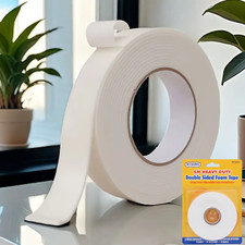 2xWaterproof Double-Sided Tape for Cars & Home Decor  Adhesive Foam Tape 5-meter
