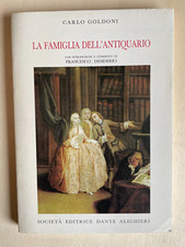 LA FAMIGLIA DELL'ANTIQUARIO, Carlo Goldoni, Società Editrice Dante Alighieri*