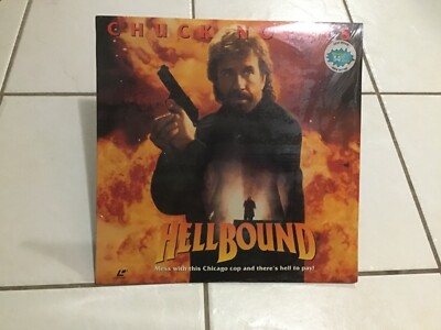 ''Hellbound'' Extended Play Laserdisc LD - Chuck Norris