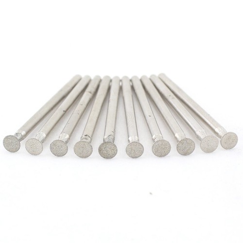 30 piezas brocas de molienda de diamantes con cabeza en T ultrafina de 1-8 mm rebabas de tallado herramientas de piedra - Imagen 55 de 96
