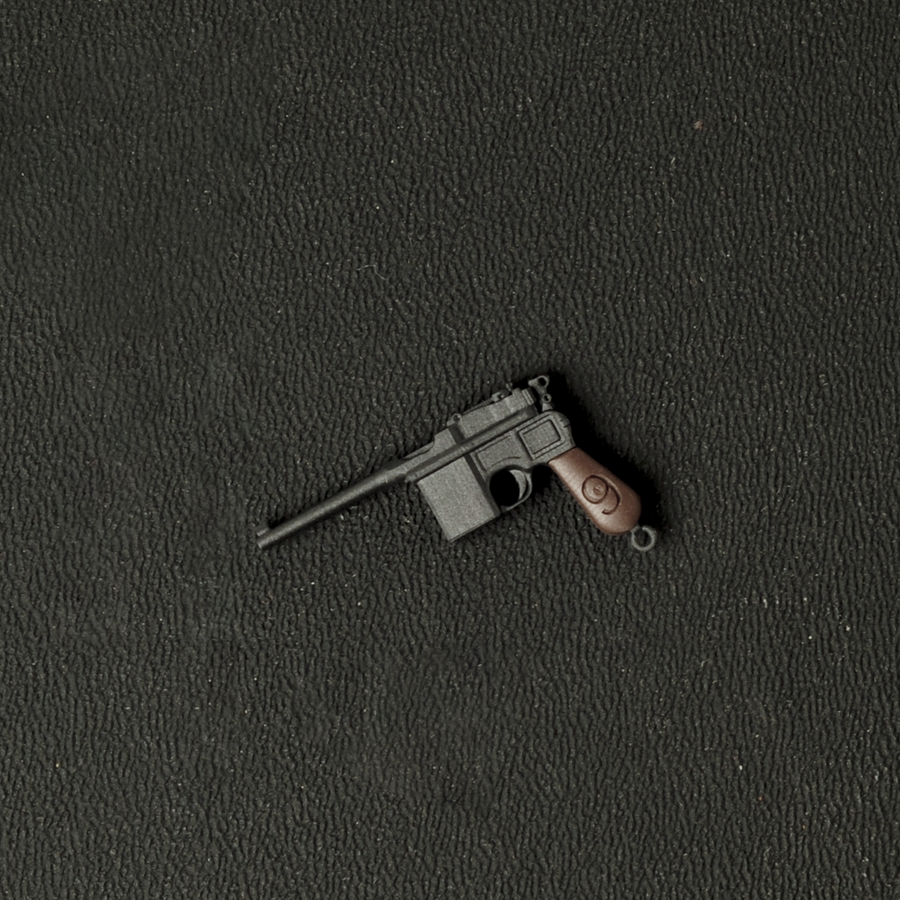 1/12 Scale MAUSER C96 Pistol Weapons Accessories for 6
