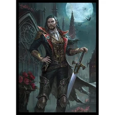 Victor Khorvis - Night Lord - MTG Size - 100 Smooth Matte Card Sleeves