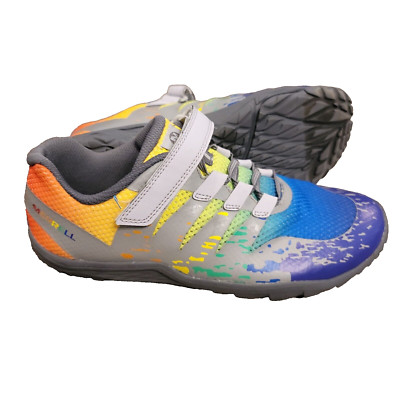 Merrell Barefoots Rainbow Trail Gloves Running Shoes Womens Sz US 7M Hook & Loop