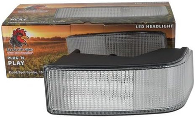 Red Rooster LED Headlight Fits Case IH CX70 CX80 CX90 CX100 MX180 MX200 MX210 MX