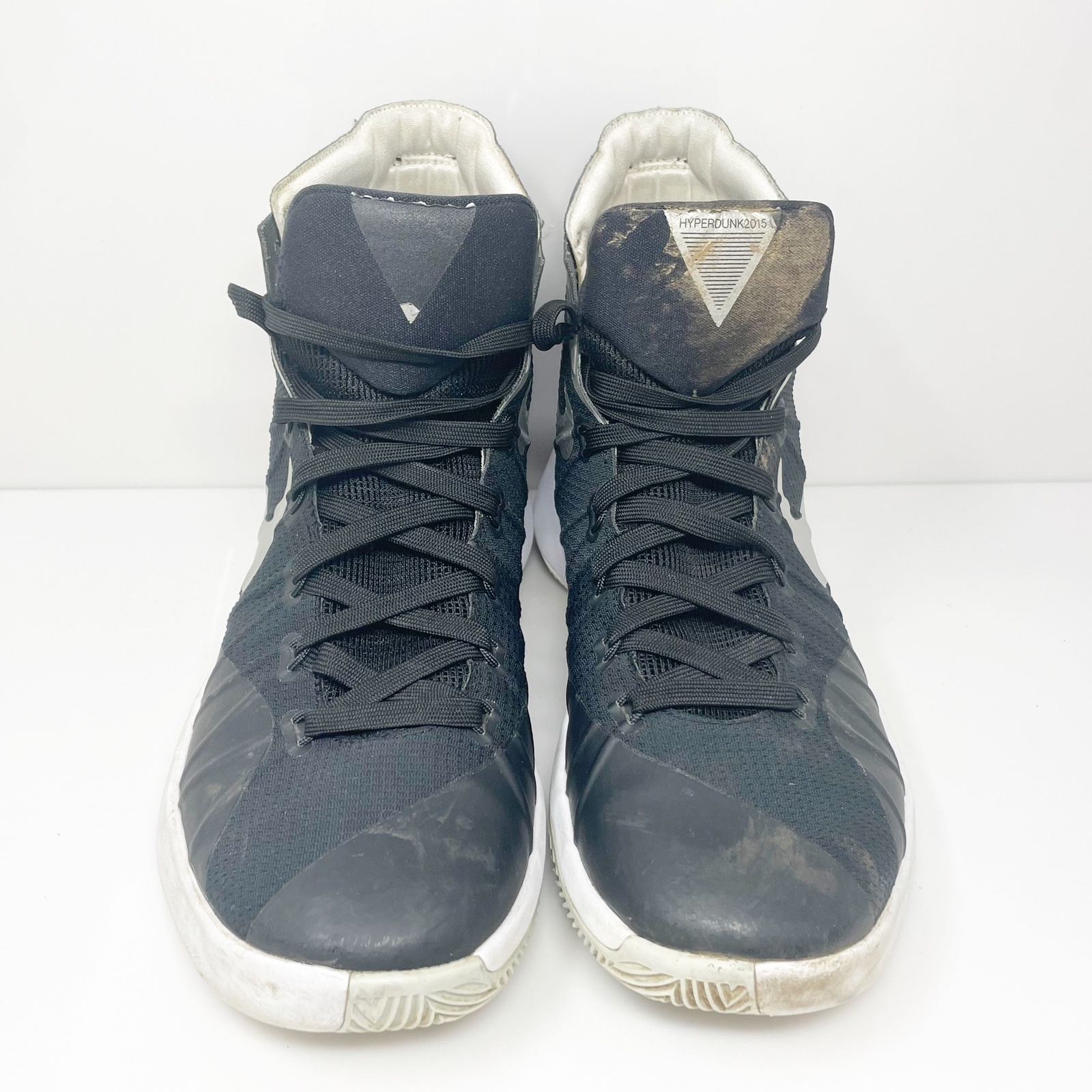Nike Womens Hyperdunk 2015 TB 749885-001 Black Basketball Shoes Sneakers Sz 9.5
