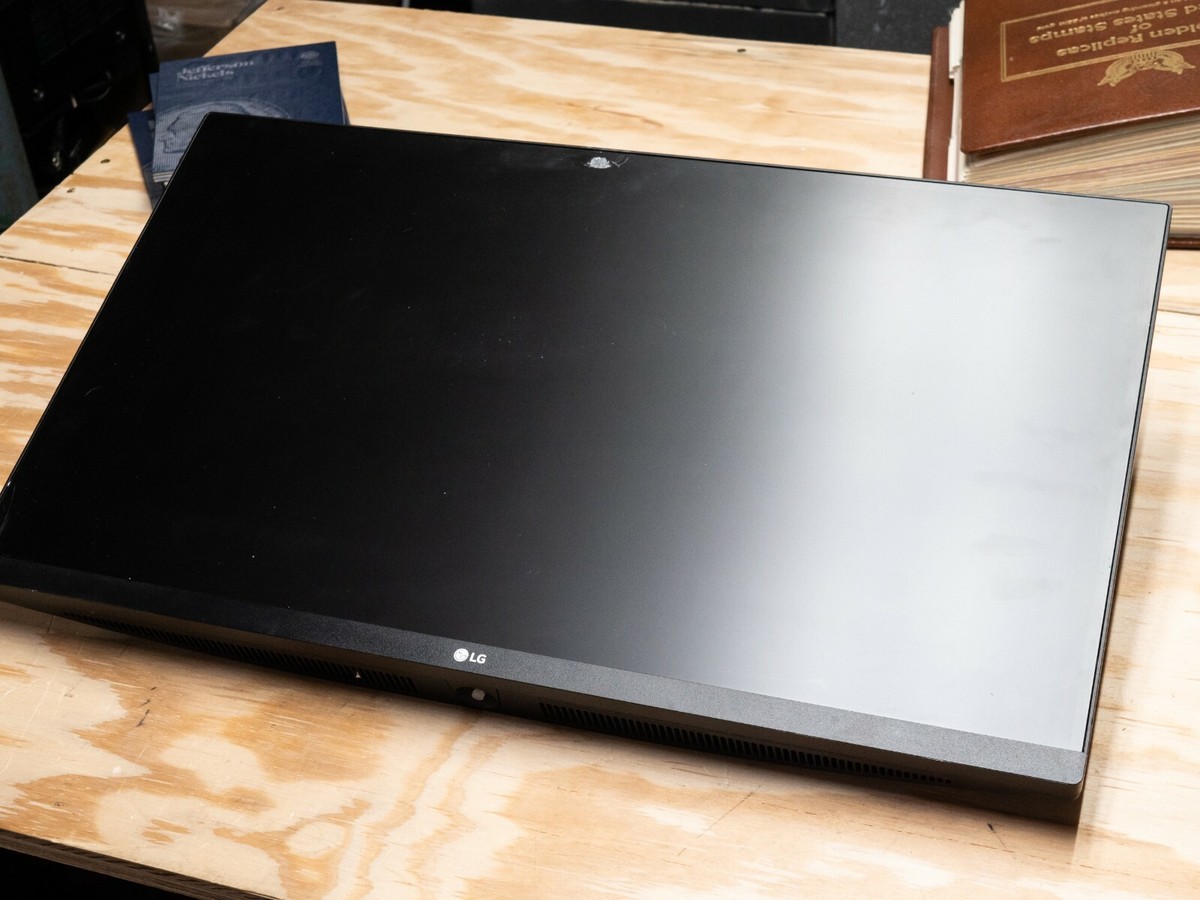 LG 27QN600-B Monitor - Cracked Panel | eBay