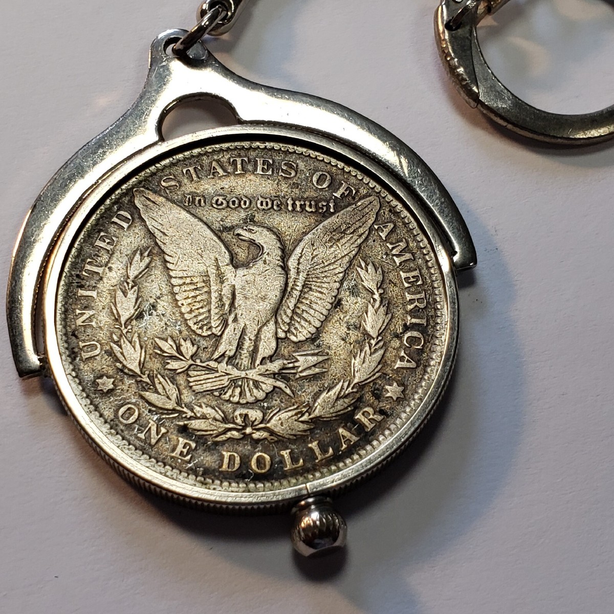 モルガンダラーキーリング Morgan Dollar Keychain – National Archives Store