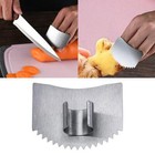 <!--F#f_0-->Stainless Steel Vegetable Cutting Finger Guard Kitchen Cutting Safe Ga0d6 HOT!<!--F/-->