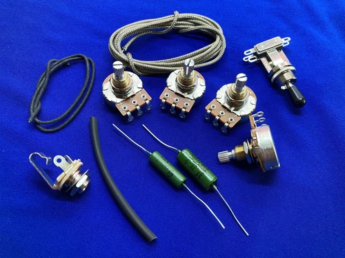 Guitar Upgrade Kit PIO Caps Switch Short Shaft Pots For Epiphone Gibson Les Paul