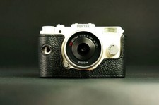 Genuine Real Leather Camera Half Case Bag Cover Handmade For Pentax Q