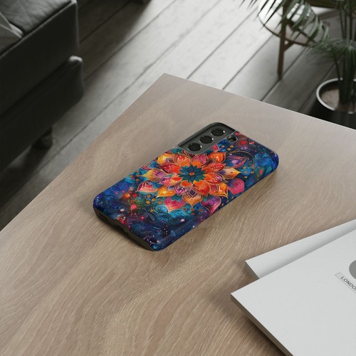 Mandala Flower Watercolor Phone Case for iPhone, Samsung Galaxy, Pixel - 第 204/256 張圖片