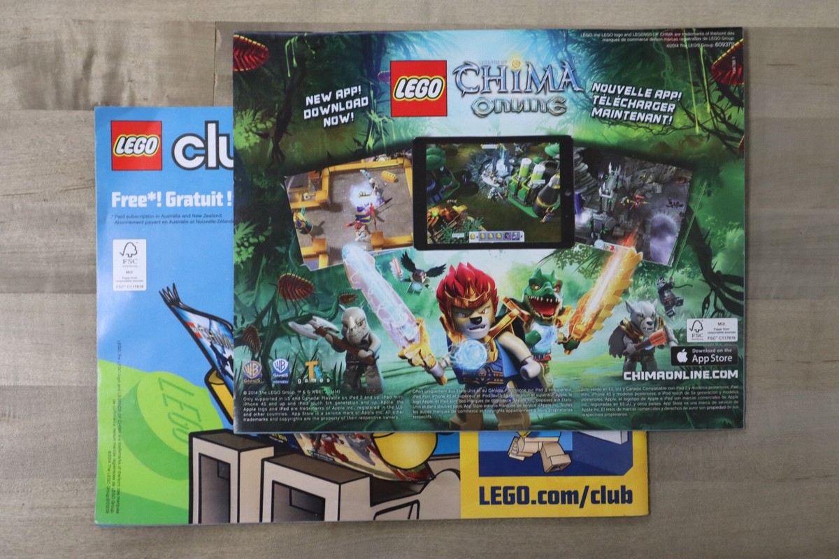 LEGO Legends of Chima 70146: Flying Phoenix Fire Temple MANUALS 2