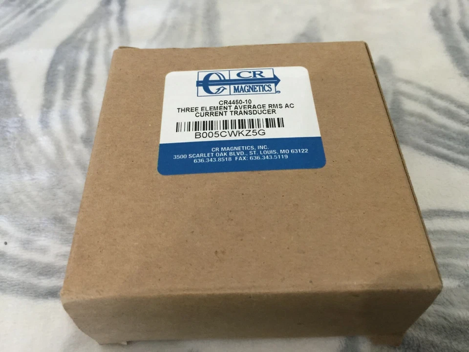 CR Magnetics CR4450-10 Average RMS AC Current Transducer with 2 Element, 20 Hz - - Image 2 of 3