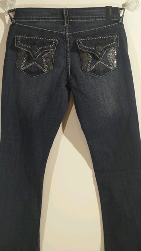 People's Liberation women jeans 24 inch Star Pocket Skinny Cut Jeans denim blue - Picture 6 of 10