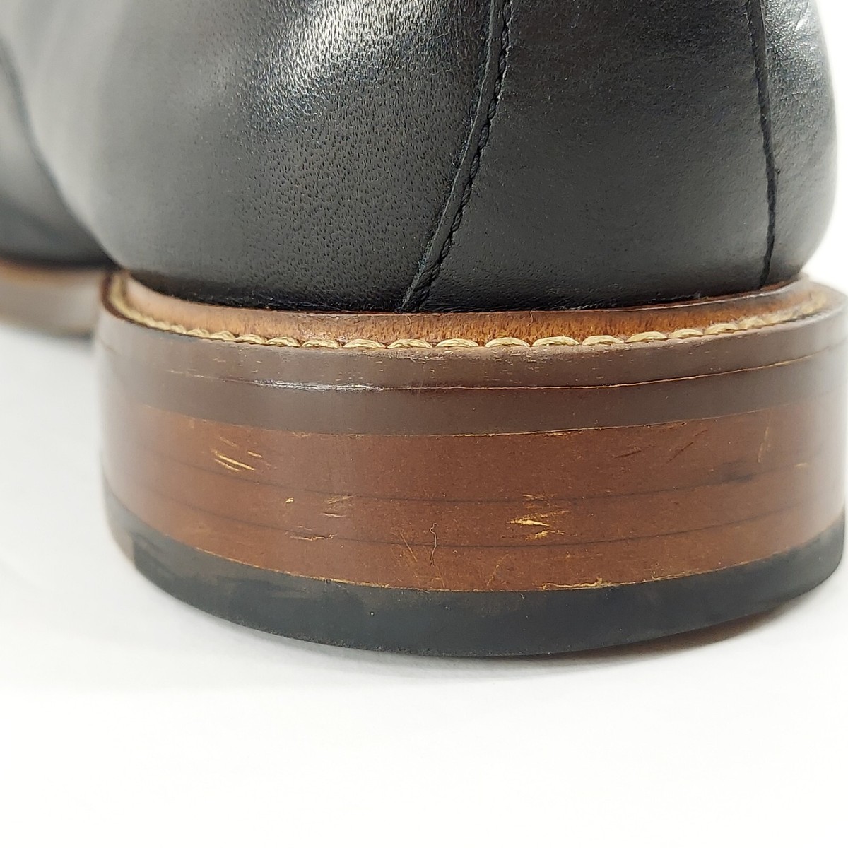 BRAND NEW Blake McKay T9 Tan Leather Cap Toe Oxfords Men’s Size 9.5 Blake McKay Oxford Dress Shoes Mens 9 Tan Brown Leather  main image 2