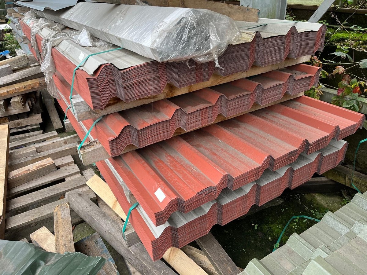 8FT Box Profile 32/1000 Metal/Steel Roofing Sheet BULK BUYS SEE DESCRIPTION