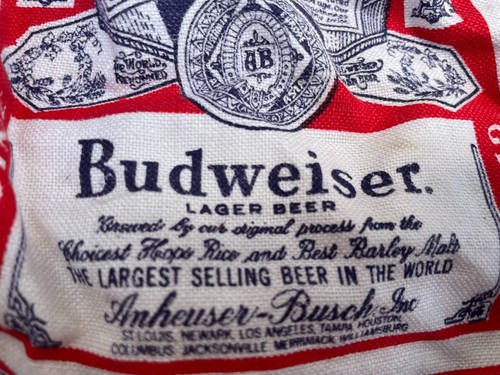 Budweiser Bike Gym Carry on Bag w/ Ball Bungee Cords - Picture 11 of 15
