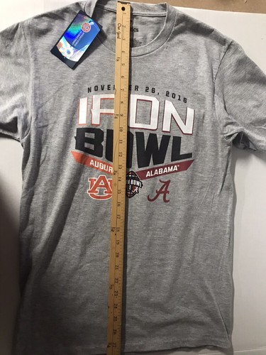 Iron Bowl Fanatic Tshirt Nov 26 2016 Small NWT - Picture 7 of 8