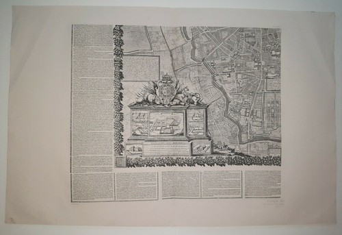 PLAN JACQUES GOMBOUST 1652 Paris PL XVIII ter FAC SIMILE Dujardin ALPHAND XIX° - Picture 2 of 4
