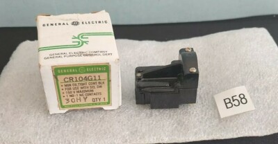 *NEW IN BOX* Genuine GE CR104G11 Contact Block *WARRANTY+BEST IN CLASS*