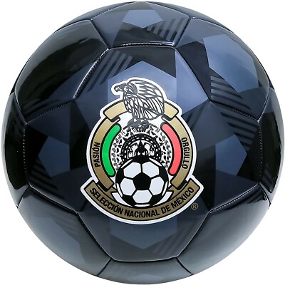 Mexico Soccer Ball Size 5 Icon Sports Color Black | eBay