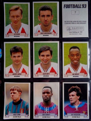 PANINI FOOTBALL 93 (STICKERS 1 TO 99) *PICK THE STICKERS YOU NEED* - Picture 2 of 9